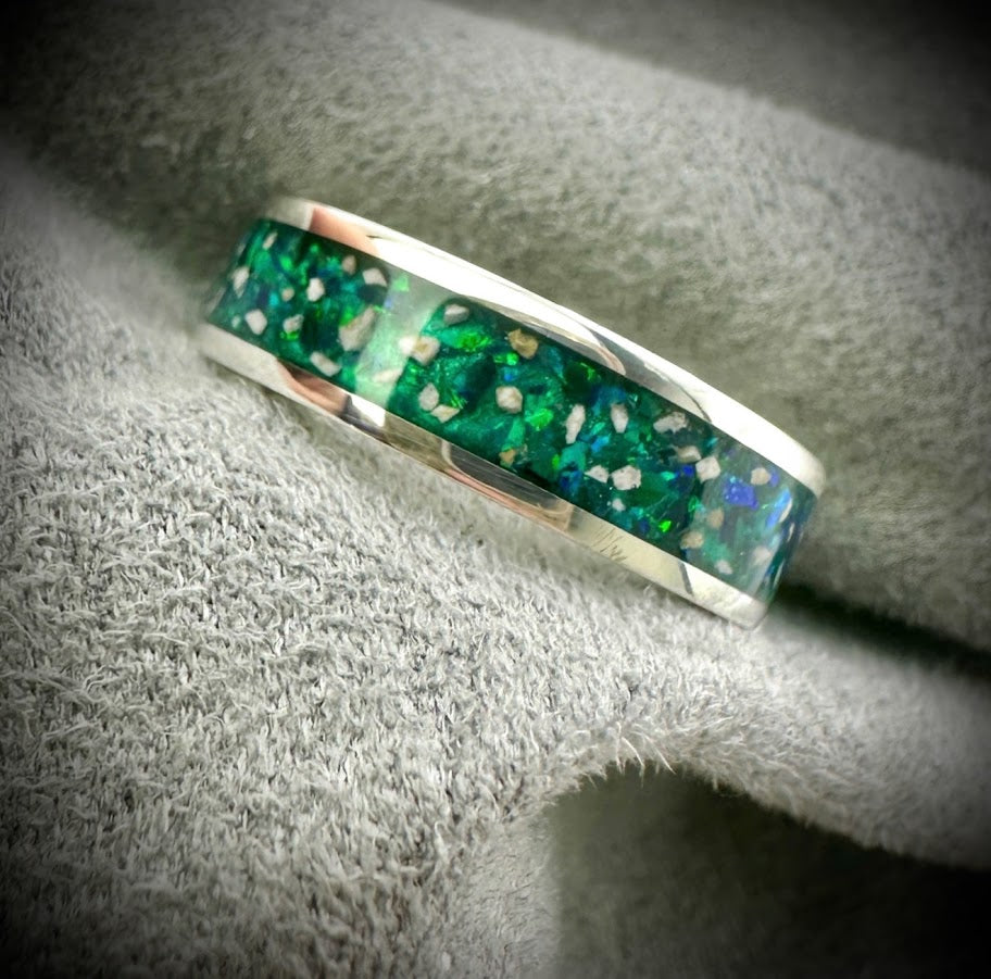 6mm Silver Band Ring