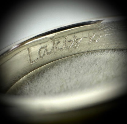4mm Silver Band Ring