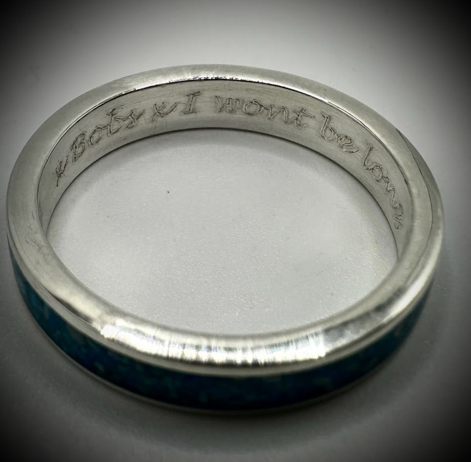 4mm Silver Band Ring