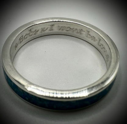 4mm Silver Band Ring