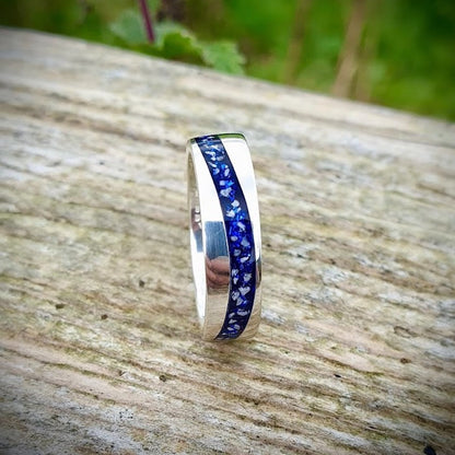 6mm Silver Wave Band Ring