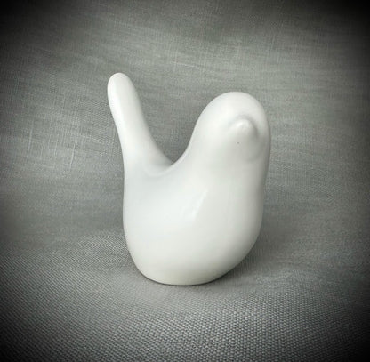 Ceramic memorial Ashes / hair Dove