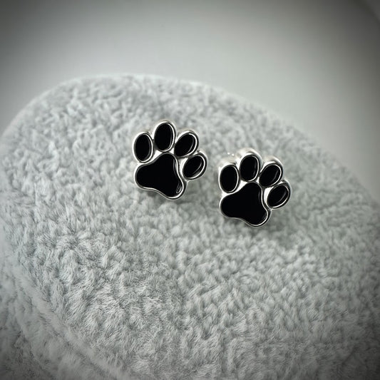 Paw Stud Earrings