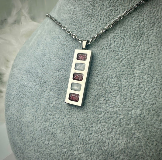Titanium 5 bar Pendant