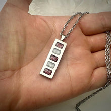 Titanium 5 Bar Pendant
