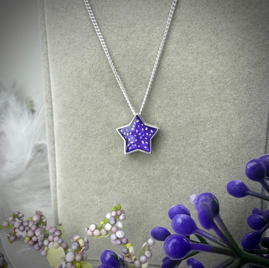 Floating Star .925 Silver Pendant
