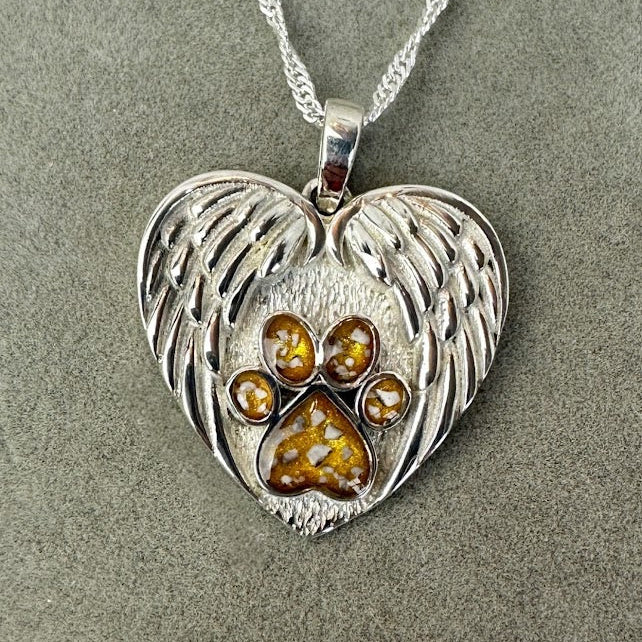 My Guardian Angel Paw Pendant