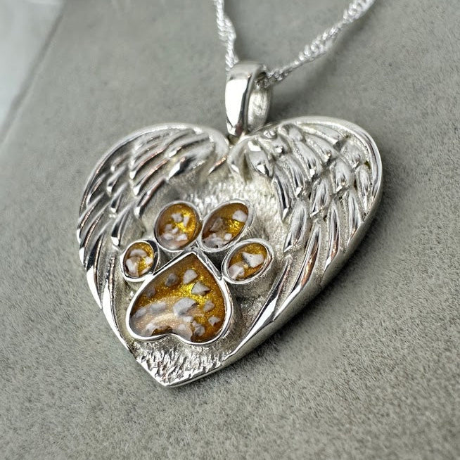 My Guardian Angel Paw Pendant
