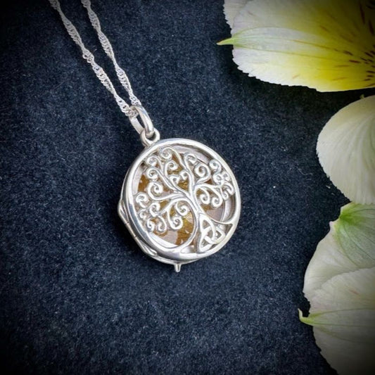 Tree Of Life Locket Pendant