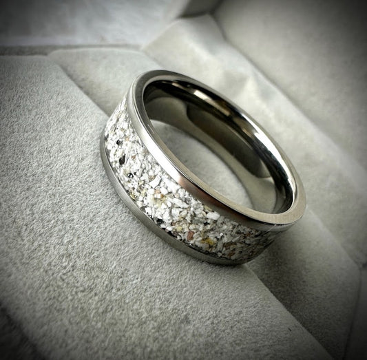 8mm Tungsten Carbide Band Ring
