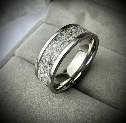 8mm Titanium Band Ring