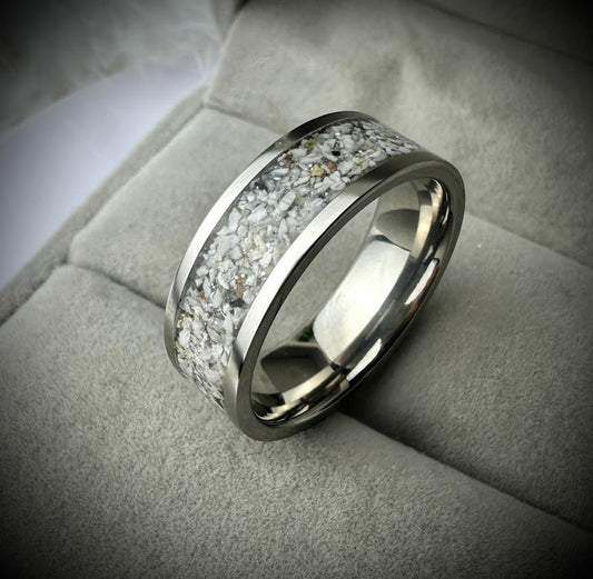 8mm Titanium Band Ring