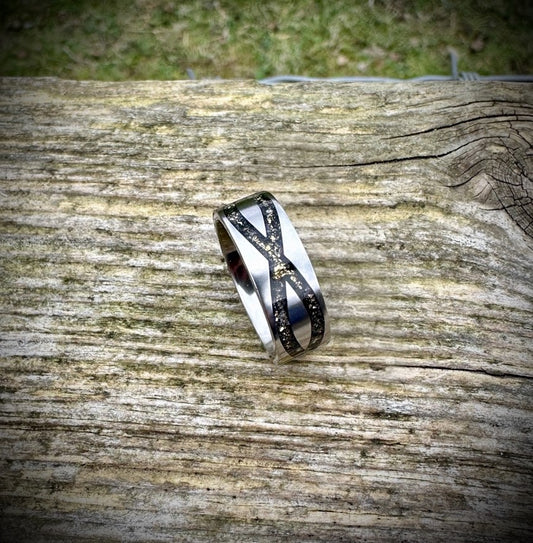 8mm Titanium Infinity Band Ring