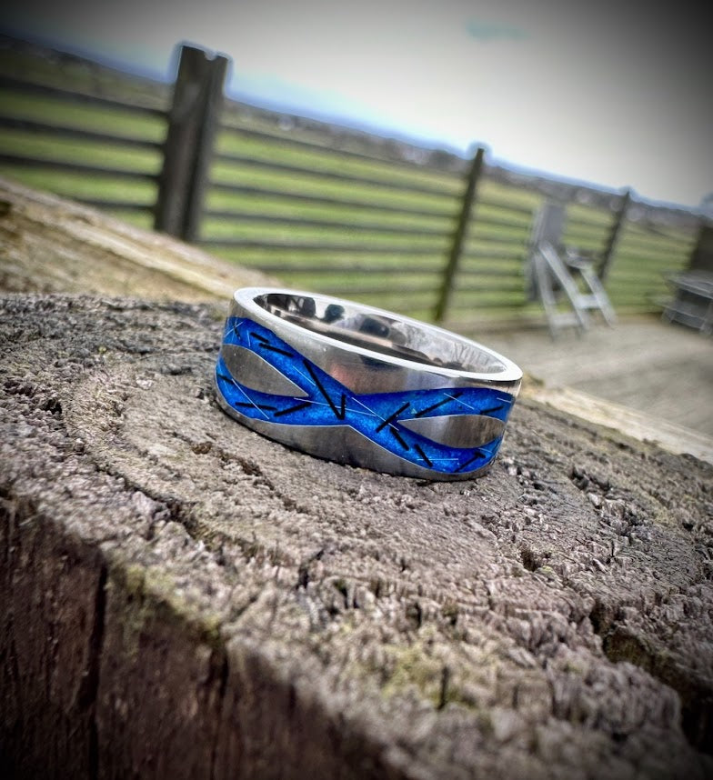 8mm Titanium Infinity Band Ring
