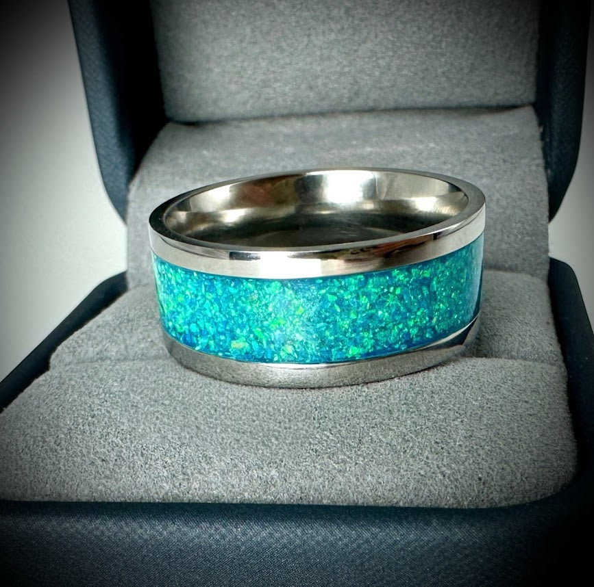 10mm Stainless Steel Band Ring