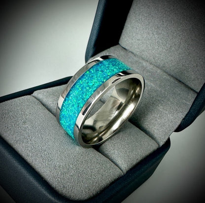 10mm Stainless Steel Band Ring