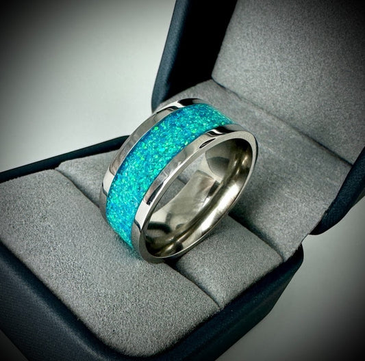 10mm Stainless Steel Band Ring