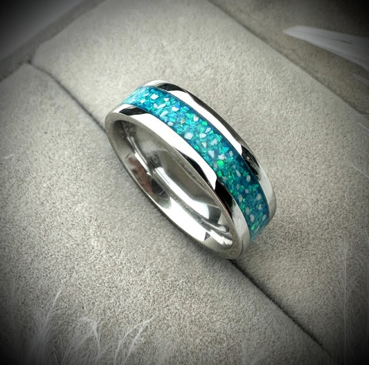 6mm Stainless Steel Band Ring
