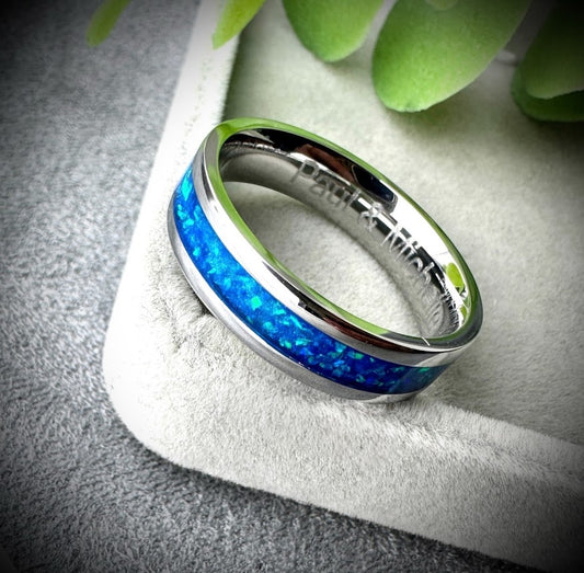 6mm Stainless Steel Band Ring