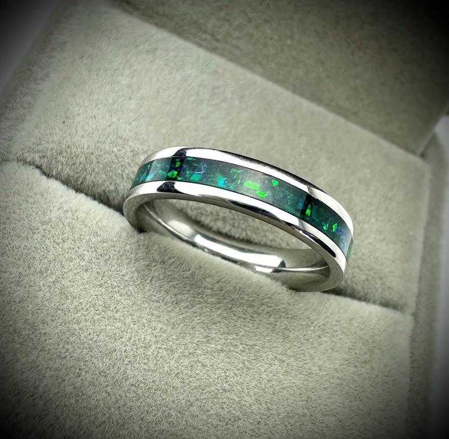 6mm Stainless Steel Band Ring