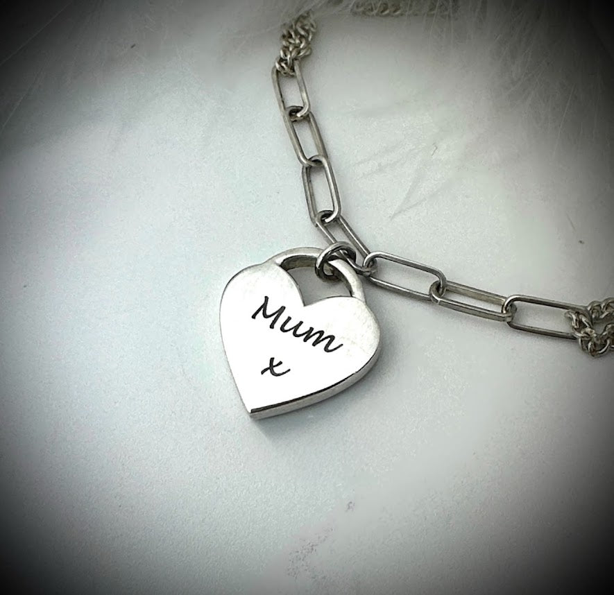 Linked to my Heart adjustable Bracelet