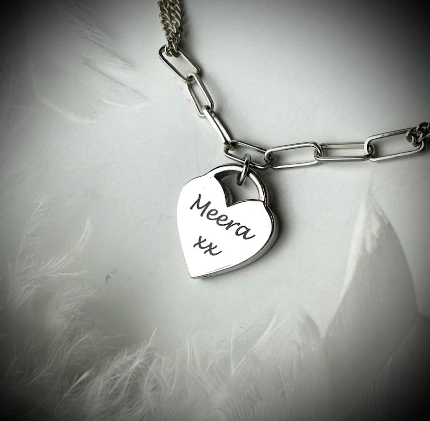Linked to my Heart adjustable Bracelet