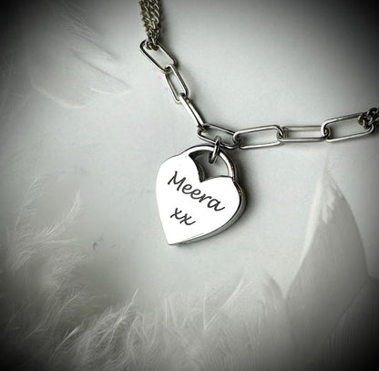 Linked to my Heart adjustable Bracelet