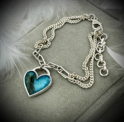 Linked to my Heart adjustable Bracelet