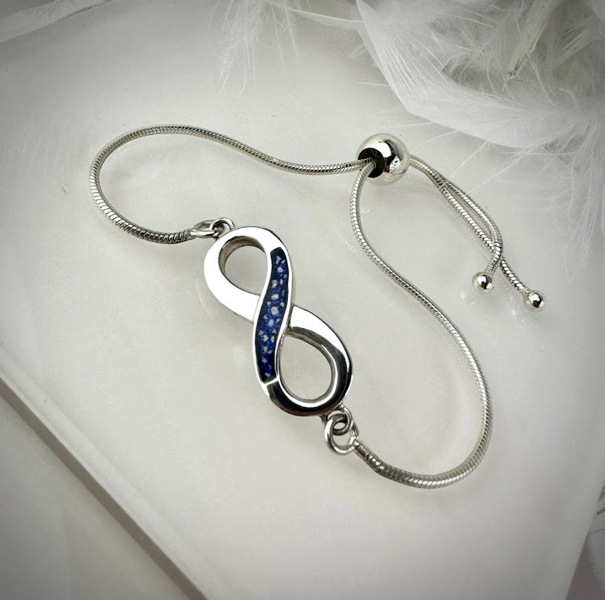 Infinity Adjustable Slider Bracelet