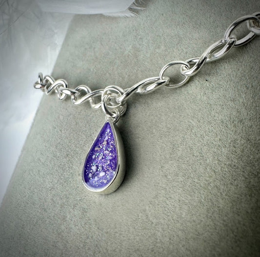 Teardrop Bracelet - Choice of Chain
