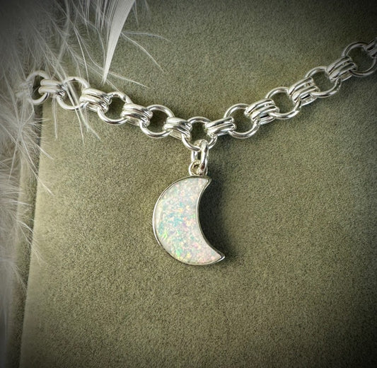 Moon Bracelet - Choice of Chain