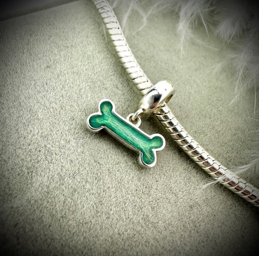Dangle Bone Bracelet Charm