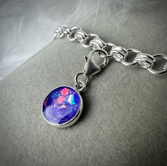 Clip On Round Bracelet Charm