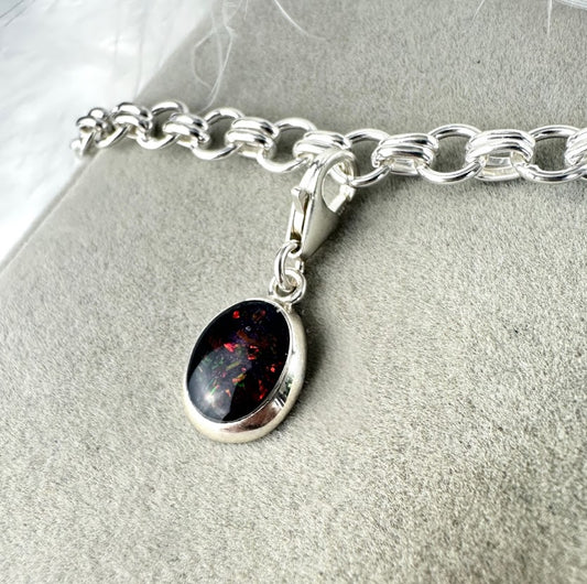 Clip On Oval Bracelet Charm