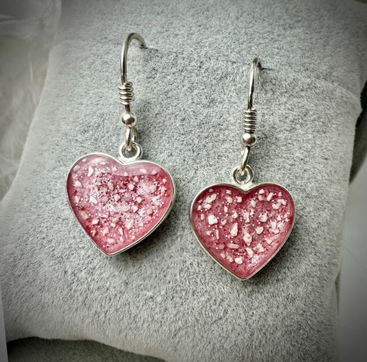 Heart Drop Earrings