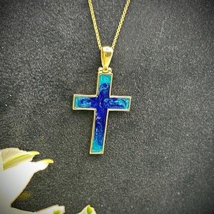 9ct Yellow Gold Cross Pendant