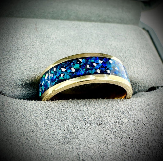 6mm 9ct Yellow Gold Band Ring