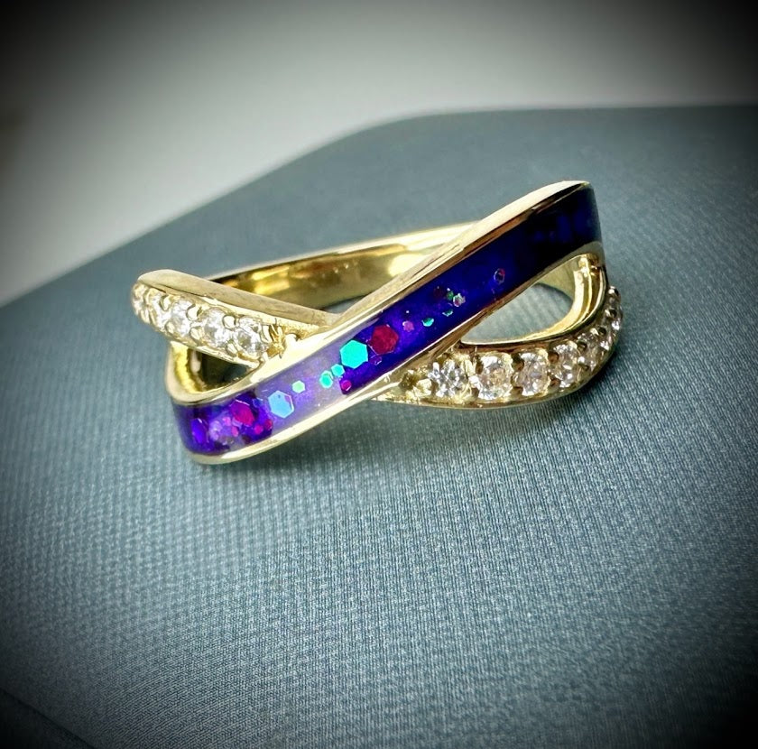 9ct Gold Infinity Ring
