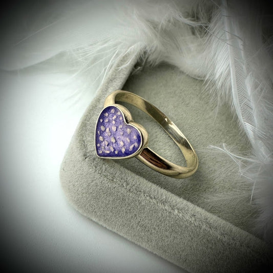 9ct Yellow Gold Heart Ring