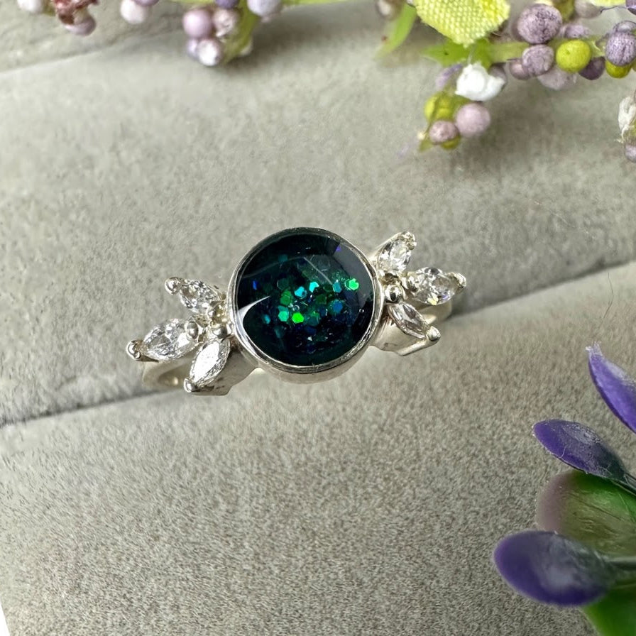 Round Flower Ring