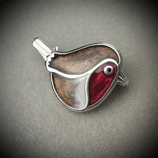 Robin Brooch