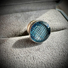Sterling Silver Round Lapel Brooch/Pin
