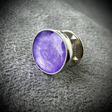 Sterling Silver Round Lapel Brooch/Pin