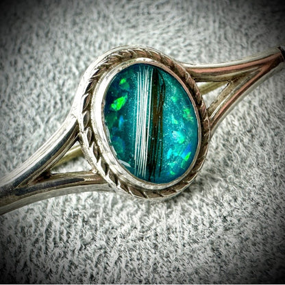 Vintage Rope Edge Brooch / Pin