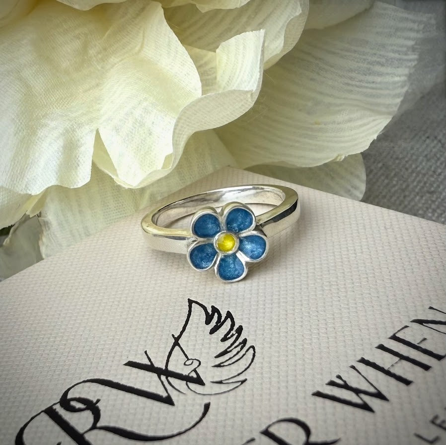 The Forget Me Not .925 Silver Ring