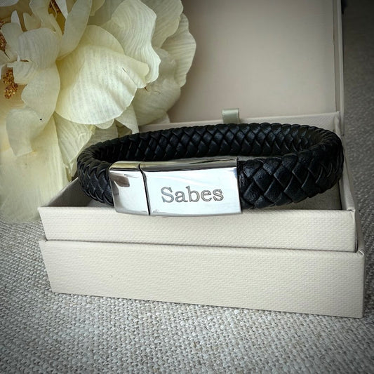 Braided Self Fill Urn Bracelet