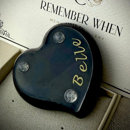 Wavy Heart Paperweight
