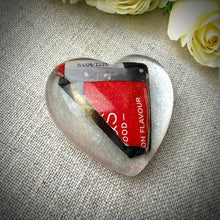 Large Puffy Heart Memorial Paperweight
