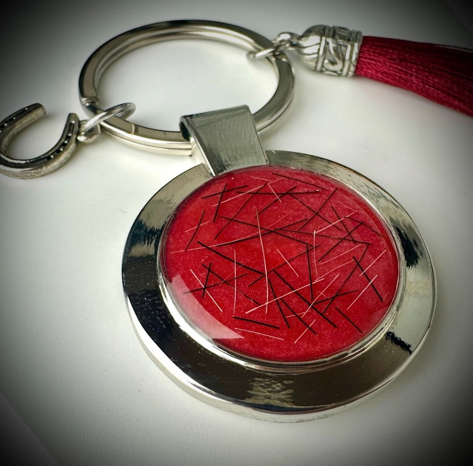 Engraved keyring