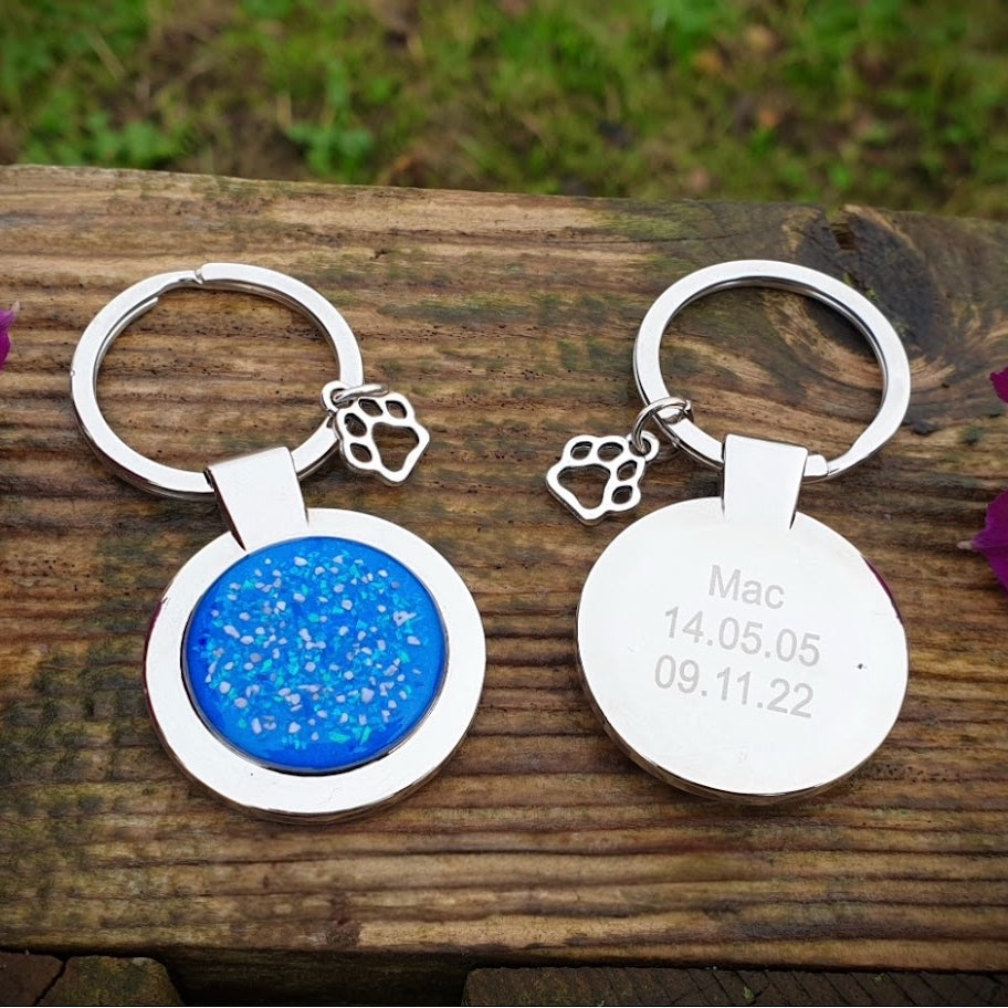Engraved keyring